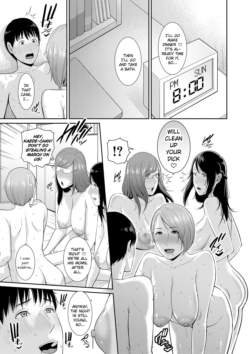 Hentai Manga Comic-My Three Horny Moms-Read-199